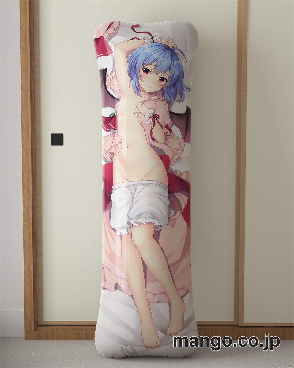 【抱き枕カバー / 等身大】 アニメ抱き枕カバー【東方Project】レミリア スカーレット大型クッションキャラクターグッズPVC製コレクション用 等身大 抱き枕 空気ビニール製 キャラクターグッズ 2