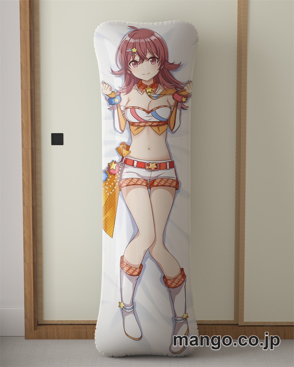【抱き枕カバー / 等身大】 アニメ抱き枕カバー【アイドルマスターシャイニーカラーズ】小宮果穂大型クッションキャラクターグッズPVC製コレクション用 等身大 抱き枕 空気ビニール製 キャラクターグッズ