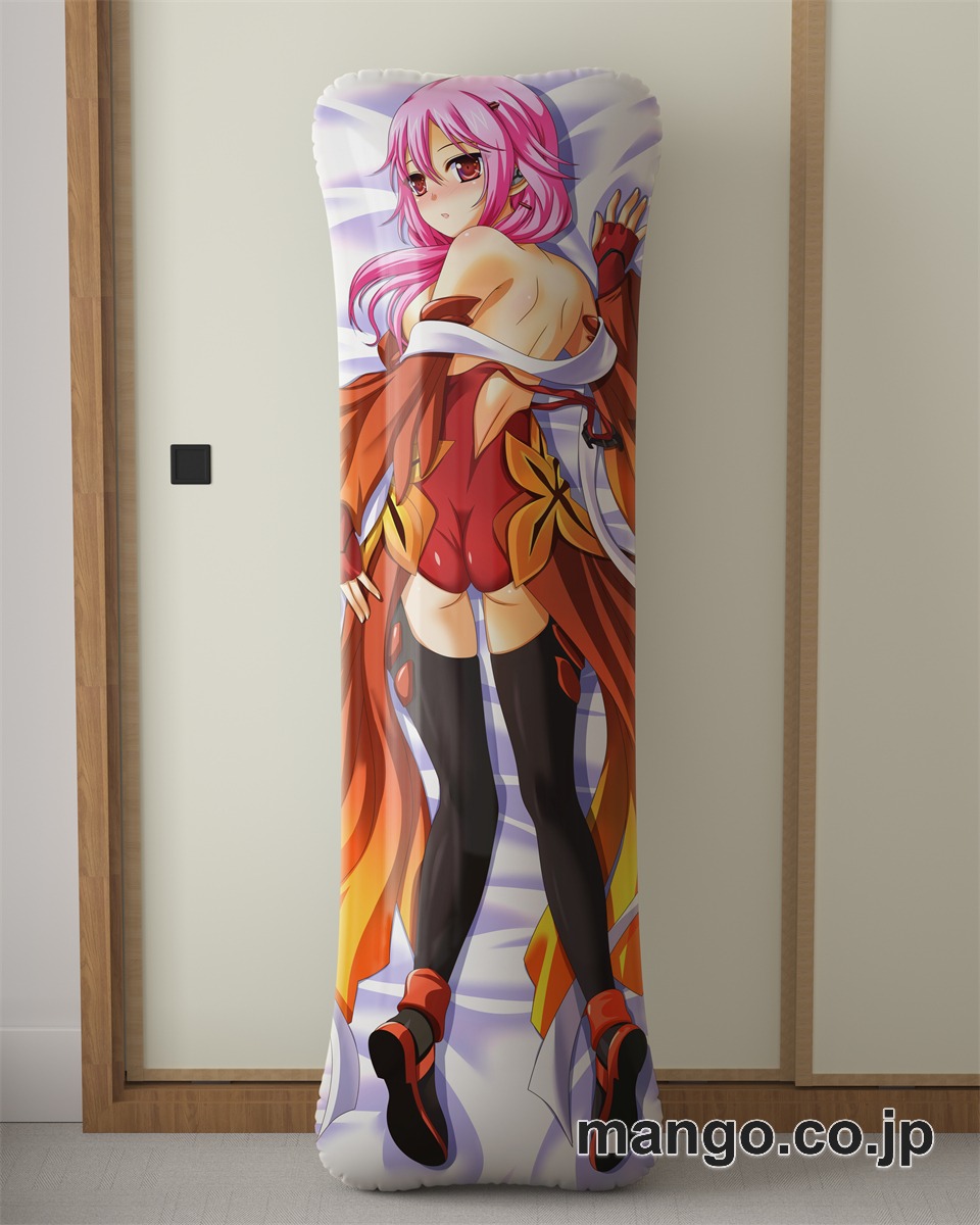 【抱き枕カバー / 等身大】 アニメ抱き枕カバー【ギルティクラウン】楪いのり大型クッションキャラクターグッズPVC製コレクション用｜PVC エアクッション 等身大サイズ 立体ディスプレイ 2