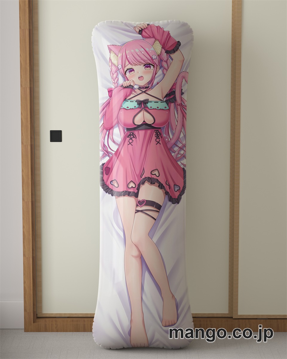【抱き枕カバー / 等身大】 アニメ抱き枕カバー【バーチャルYoutuber】桃奈みゆい大型クッションキャラクターグッズPVC製コレクション用 等身大 抱き枕 空気ビニール製 キャラクターグッズ