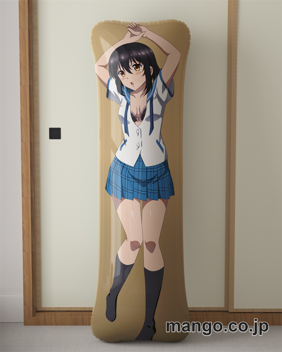 【抱き枕カバー / 等身大】 アニメ抱き枕カバー【ストライクザブラッド】姫柊雪菜大型クッションキャラクターグッズPVC製コレクション用 ビッグサイズ 等身大クッション 立体キャラクターアイテム