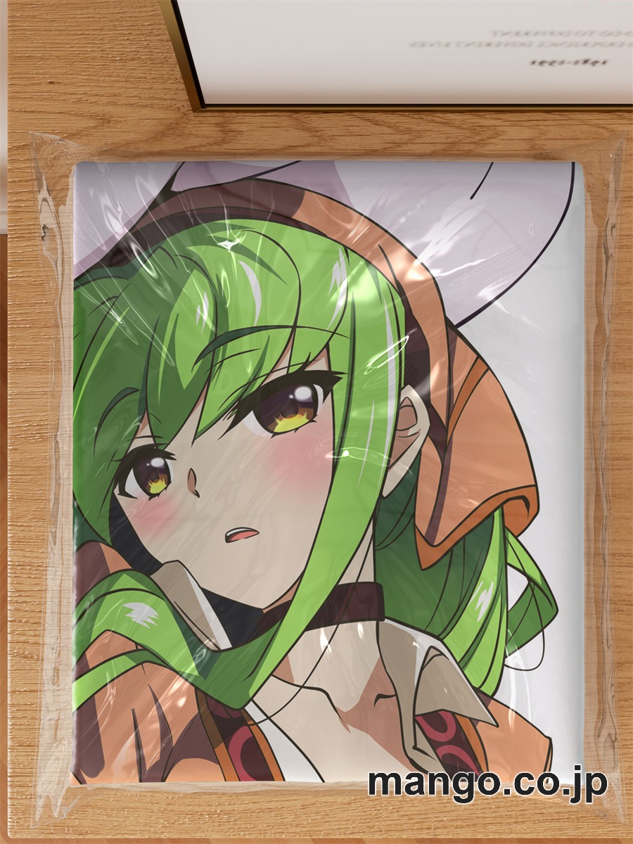【抱き枕カバー / 等身大】 アニメ抱き枕カバーコードギアス C.C.大型クッションキャラクターグッズPVC製コレクション用｜等身大エアクッション ビッグサイズ PVC製 アニメグッズ 3