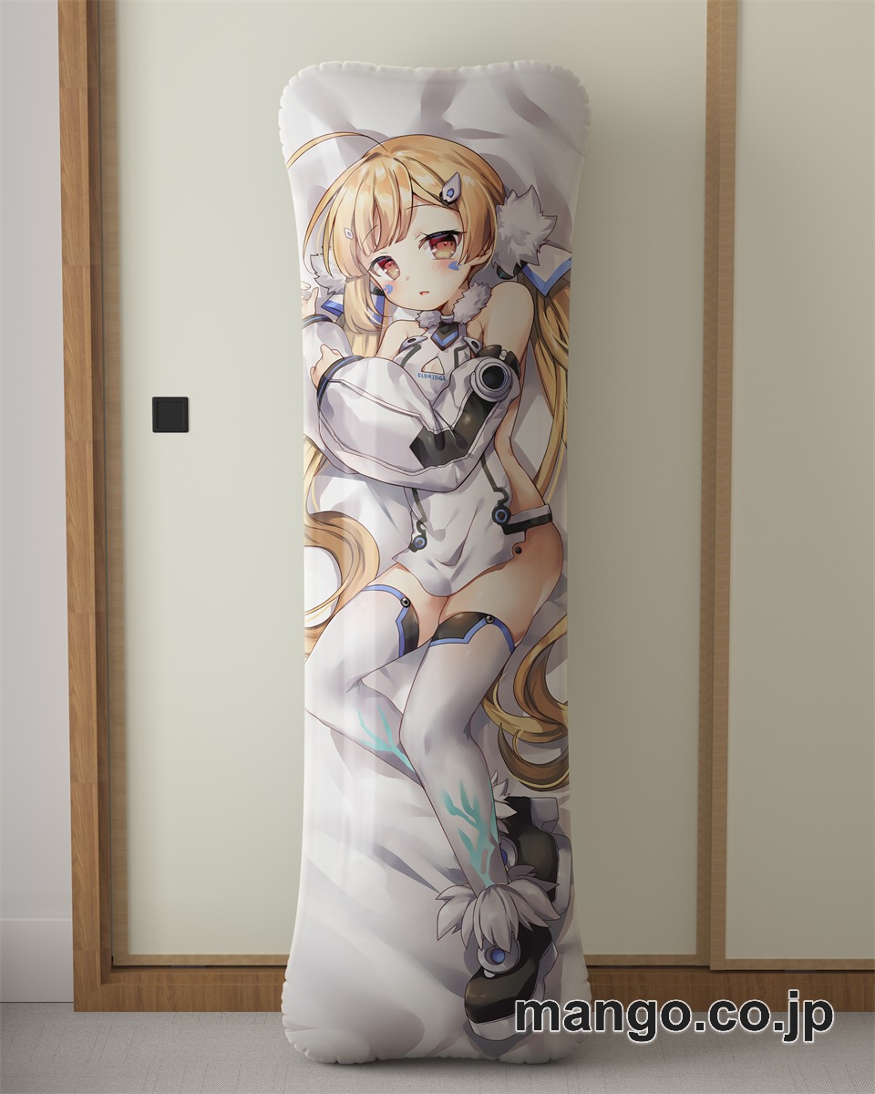 【抱き枕カバー / 等身大】 アニメ抱き枕カバー【アズールレーン】エルドリッジ大型クッションキャラクターグッズPVC製コレクション用｜空気ビニール製 等身大抱き枕 コレクション向けグッズ