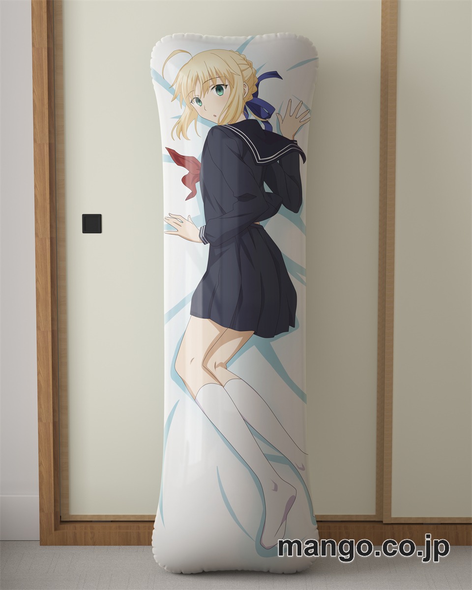 【抱き枕カバー / 等身大】 アニメ抱き枕カバー【Fatestaynight】セイバー大型クッションキャラクターグッズPVC製コレクション用 ビッグサイズ 等身大クッション 立体キャラクターアイテム 2