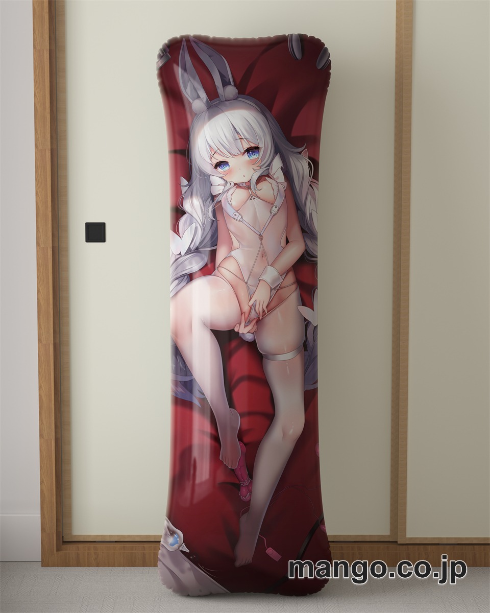 【抱き枕カバー / 等身大】 アニメ抱き枕カバー【アズールレーン】ルマランバニー大型クッションキャラクターグッズPVC製コレクション用｜等身大エアクッション ビッグサイズ PVC製 アニメグッズ 2
