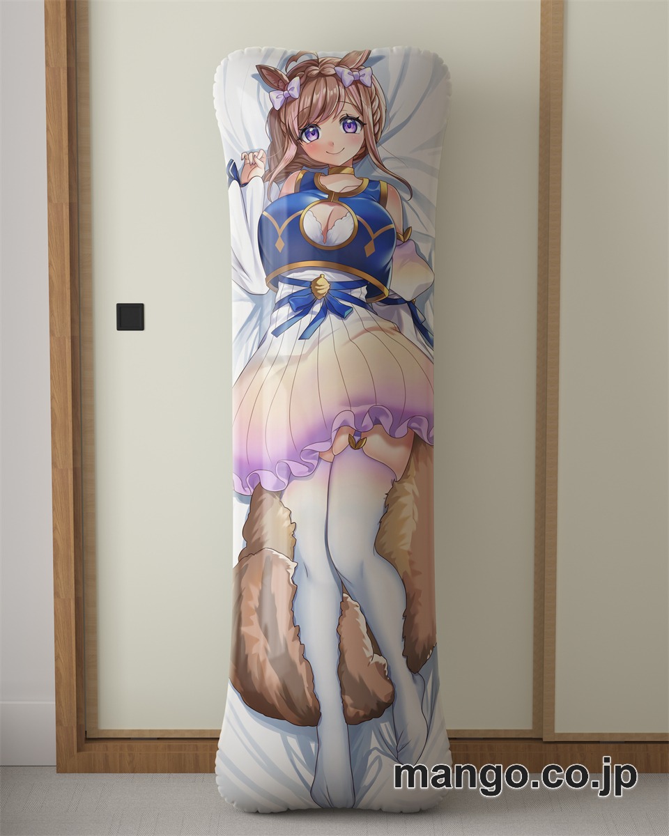 【抱き枕カバー / 等身大】 アニメ抱き枕カバー【バーチャルYoutuber】芽森つむぎ大型クッションキャラクターグッズPVC製コレクション用｜PVC エアクッション 等身大サイズ 立体ディスプレイ