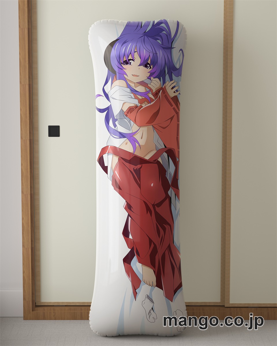 【抱き枕カバー / 等身大】 アニメ抱き枕カバー【ひぐらしのなく頃に】羽生巫女服Ver大型クッションキャラクターグッズPVC製コレクション用 等身大 抱き枕 空気ビニール製 キャラクターグッズ 2