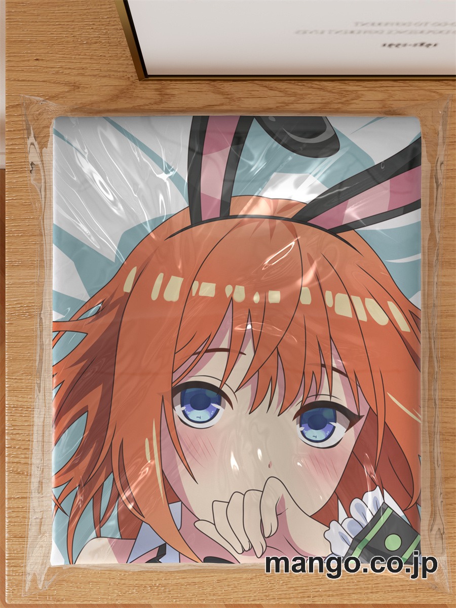 【抱き枕カバー / 等身大】 アニメ抱き枕カバー五等分の花嫁バニーガール中野四葉大型クッションキャラクターグッズPVC製コレクション用｜空気ビニール製 等身大抱き枕 コレクション向けグッズ 3