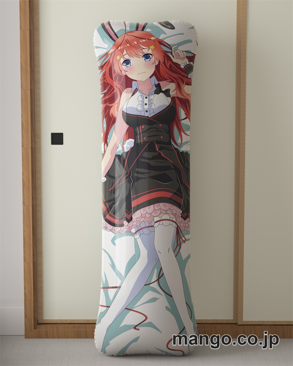 【抱き枕カバー / 等身大】 アニメ抱き枕カバー五等分の花嫁バニーガール中野五月大型クッションキャラクターグッズPVC製コレクション用 等身大ビニールクッション 抱き枕 アニメ・キャラグッズ