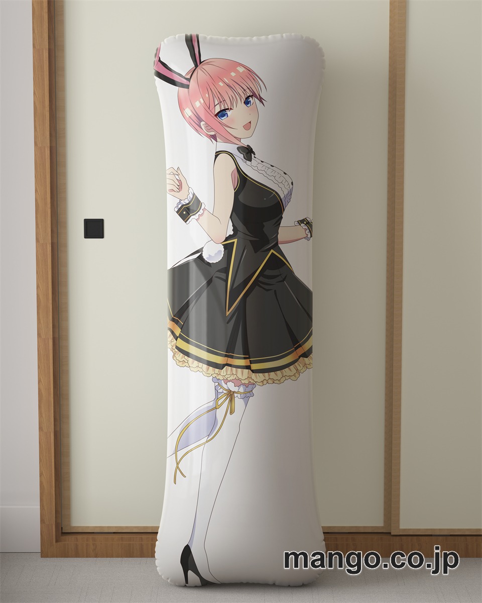 【抱き枕カバー / 等身大】 アニメ抱き枕カバー五等分の花嫁バニーガール中野一花大型クッションキャラクターグッズPVC製コレクション用 等身大 抱き枕 空気ビニール製 キャラクターグッズ 2
