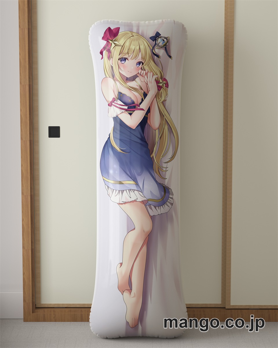【抱き枕カバー / 等身大】 アニメ抱き枕カバー【バーチャルYoutuber】星乃すな大型クッションキャラクターグッズPVC製コレクション用｜PVC エアクッション 等身大サイズ 立体ディスプレイ 2