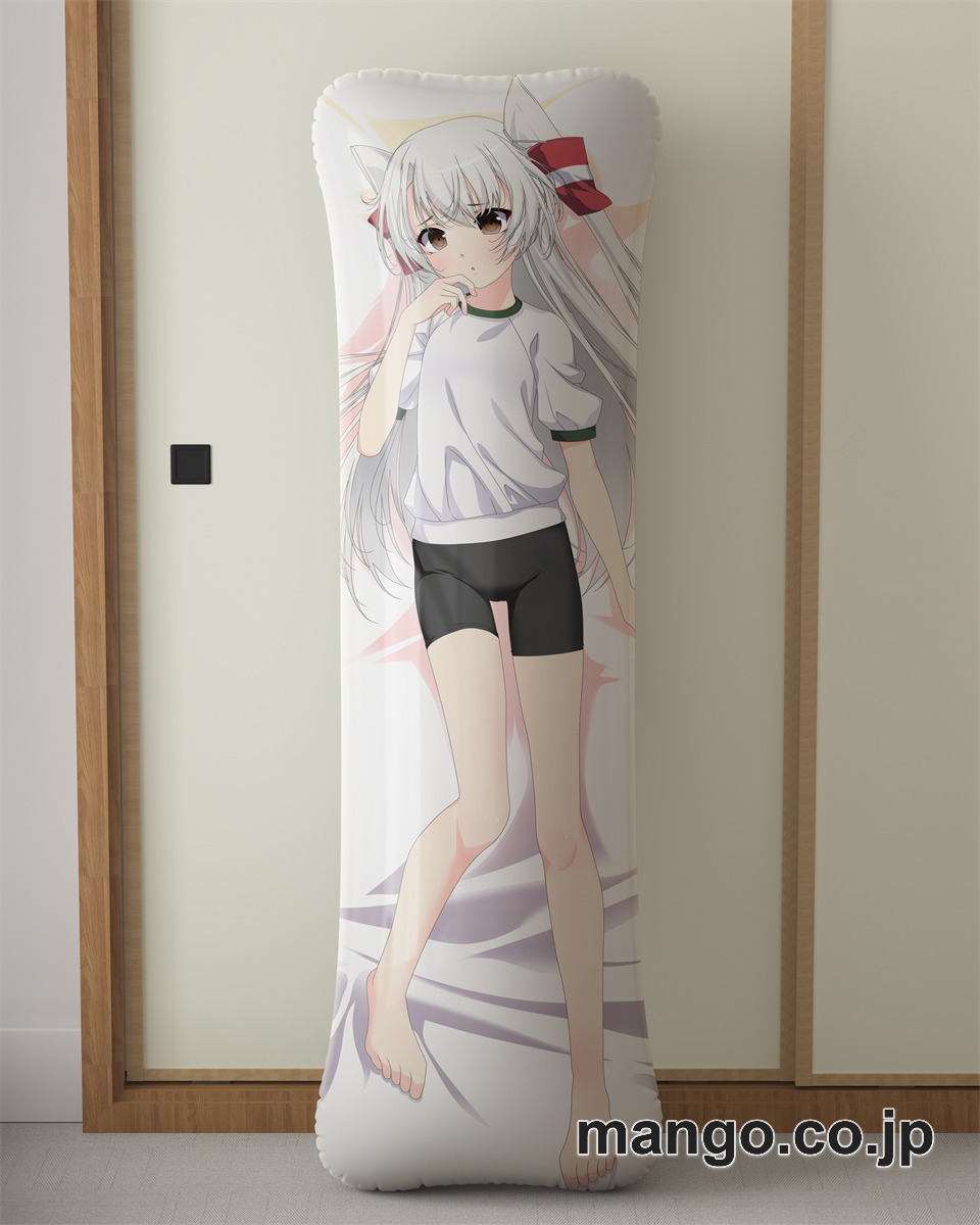 【抱き枕カバー / 等身大】 アニメ抱き枕カバー【艦隊これくしょん】「天津風&時津風」～スパッツ体操服モード大型クッションキャラクターグッズPVC製コレクション用｜等身大エアクッション ビッグサイズ PVC製 アニメグッズ