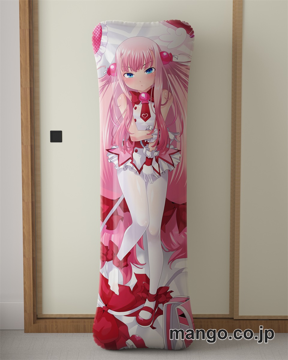 【抱き枕カバー / 等身大】 アニメ抱き枕カバー【ボンバーガール】モモコ大型クッションキャラクターグッズPVC製コレクション用｜PVC エアクッション 等身大サイズ 立体ディスプレイ