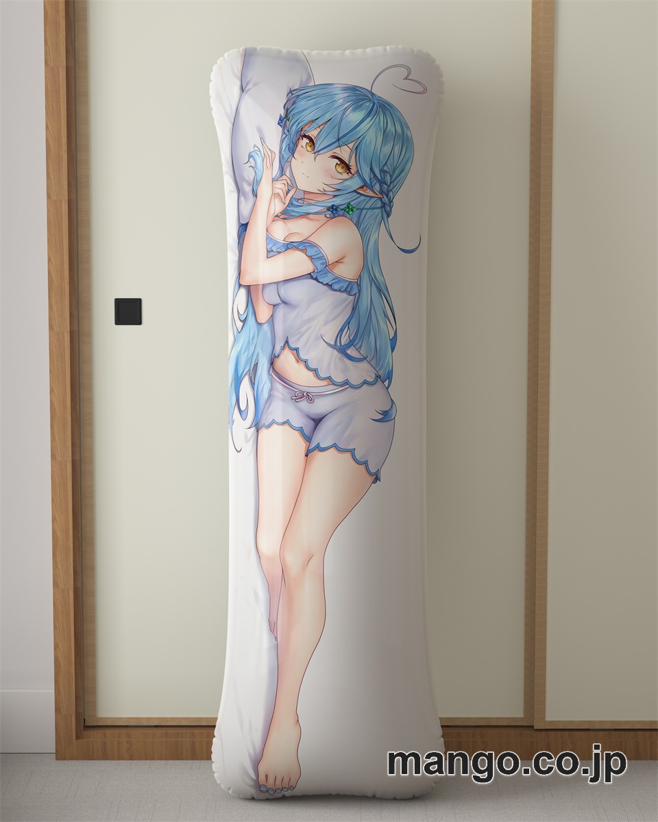 【抱き枕カバー / 等身大】 アニメ抱き枕カバー雪花ラミィ大型クッションキャラクターグッズPVC製コレクション用 等身大ビニールクッション 抱き枕 アニメ・キャラグッズ 2