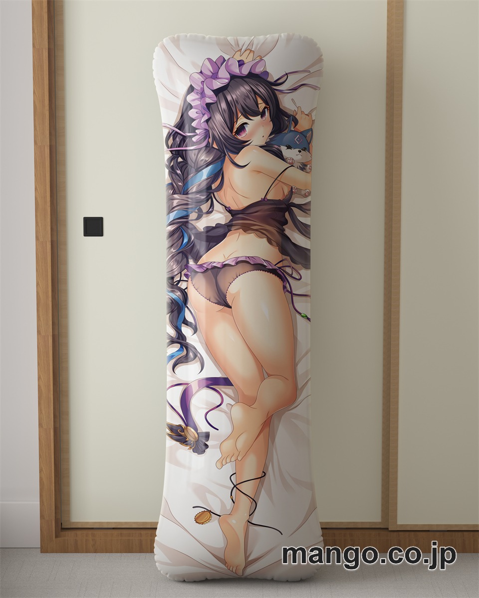 【抱き枕カバー / 等身大】 アニメ抱き枕カバー【神姫PROJECT】 ヒュプノス大型クッションキャラクターグッズPVC製コレクション用｜PVC エアクッション 等身大サイズ 立体ディスプレイ 2