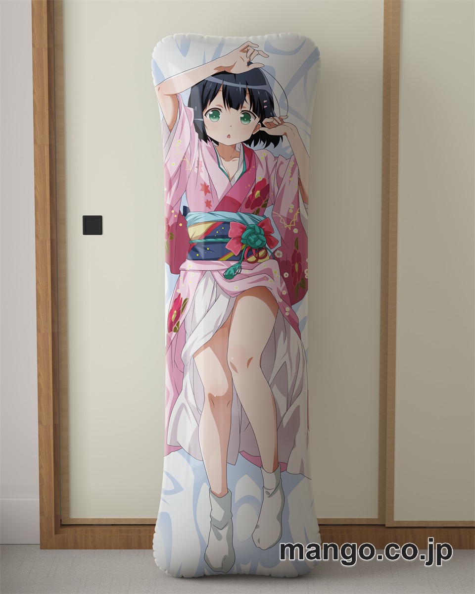 【抱き枕カバー / 等身大】 アニメ抱き枕カバー【となりの吸血鬼さん】天野灯大型クッションキャラクターグッズPVC製コレクション用｜PVC エアクッション 等身大サイズ 立体ディスプレイ