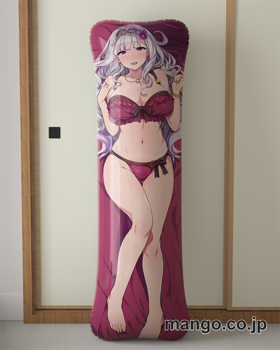 【抱き枕カバー / 等身大】 アニメ抱き枕カバー【アイドルマスター】四条貴音大型クッションキャラクターグッズPVC製コレクション用 等身大 抱き枕 空気ビニール製 キャラクターグッズ