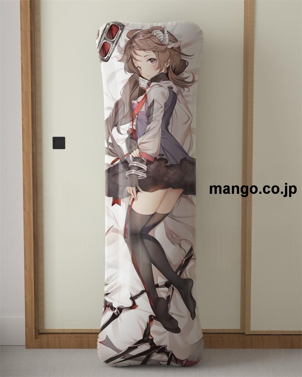 【抱き枕カバー / 等身大】 アニメ抱き枕カバーアークナイツエイヤフィラ大型クッションキャラクターグッズPVC製コレクション用｜PVC エアクッション 等身大サイズ 立体ディスプレイ 2