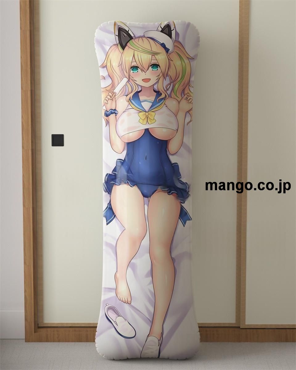【抱き枕カバー / 等身大】 アニメ抱き枕カバージェネ大型クッションキャラクターグッズPVC製コレクション用｜等身大エアクッション ビッグサイズ PVC製 アニメグッズ