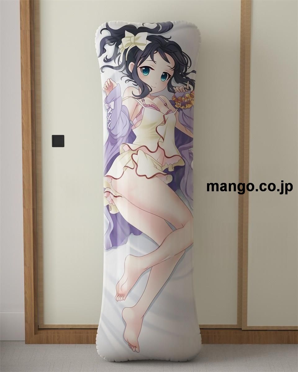 【抱き枕カバー / 等身大】 アニメ抱き枕カバー戦姫絶唱シンフォギアAXZ吉井ダン小日向未来大型クッションキャラクターグッズPVC製コレクション用｜PVC エアクッション 等身大サイズ 立体ディスプレイ 2