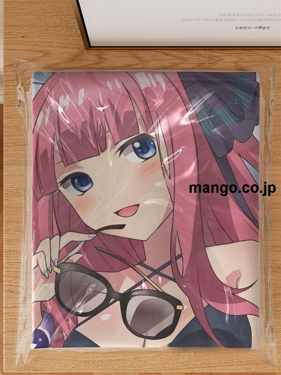 【抱き枕カバー / 等身大】 アニメ抱き枕カバー【五等分の花嫁】描き下ろし中野二乃大型クッションキャラクターグッズPVC製コレクション用 等身大ビニールクッション 抱き枕 アニメ・キャラグッズ 3