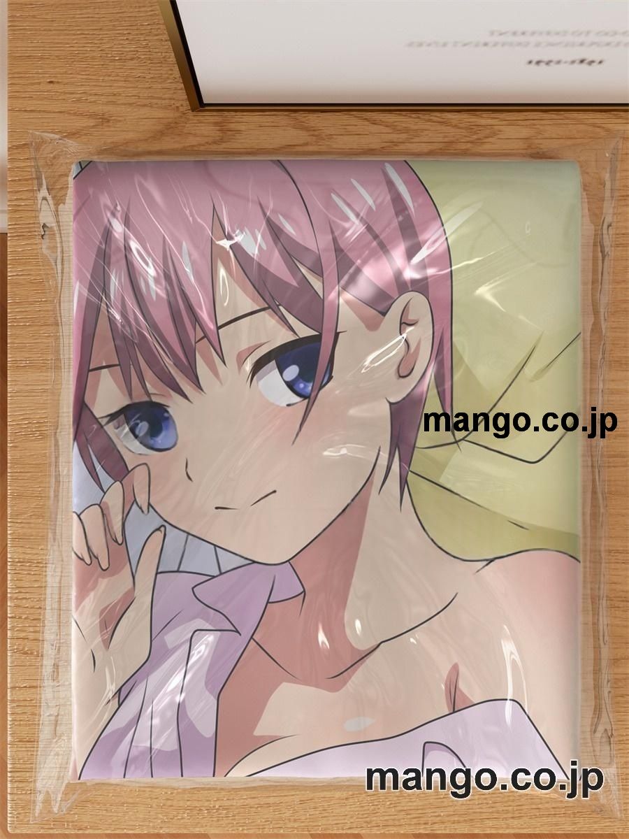 【抱き枕カバー / 等身大】 アニメ抱き枕カバー【五等分の花嫁】描き下ろし中野一花大型クッションキャラクターグッズPVC製コレクション用｜等身大エアクッション ビッグサイズ PVC製 アニメグッズ 3
