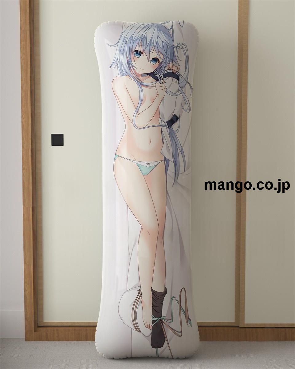 【抱き枕カバー / 等身大】 アニメ抱き枕カバー【艦隊これくしょん】ヴェールヌイ新婚添い寝大型クッションキャラクターグッズPVC製コレクション用 ビッグサイズ 等身大クッション 立体キャラクターアイテム 2