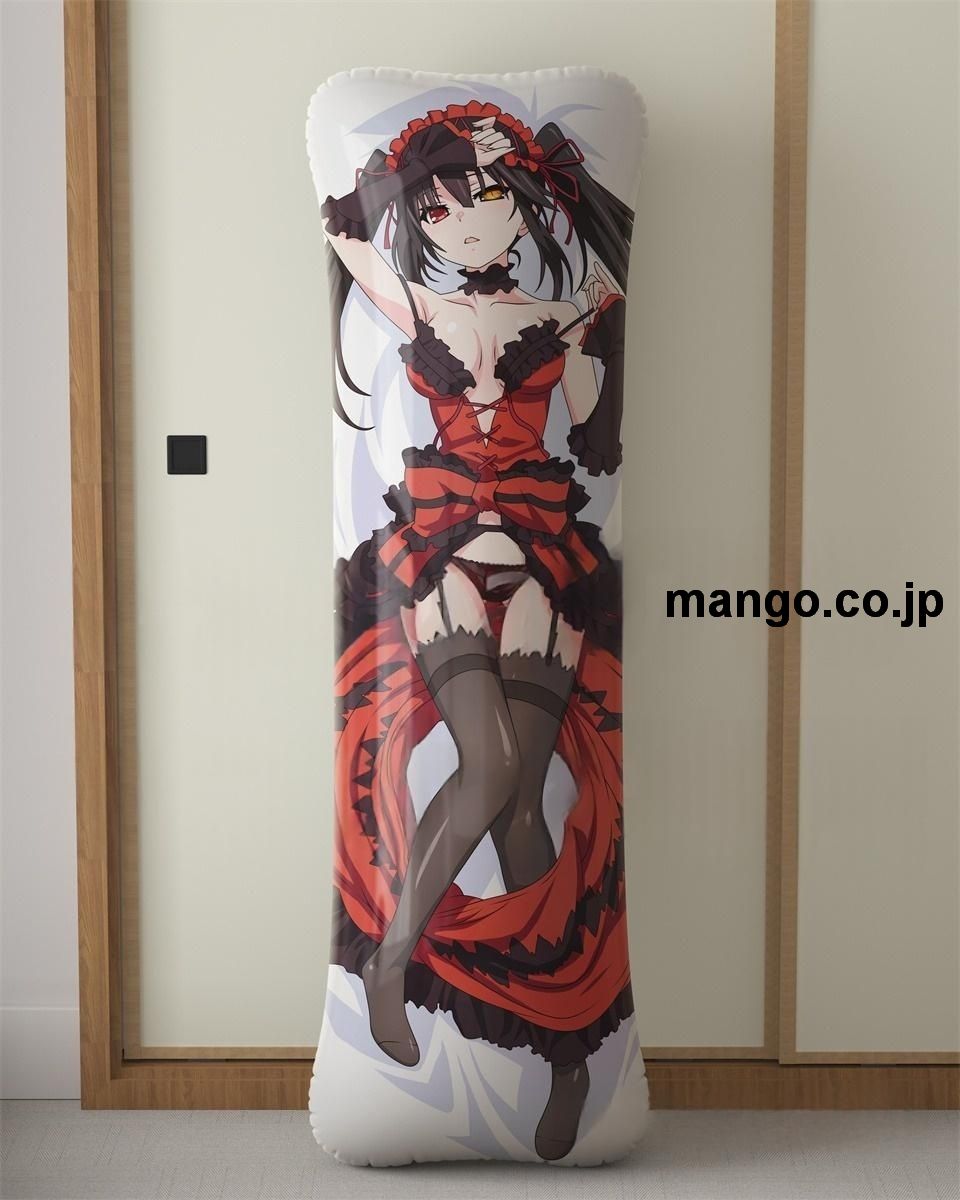 【抱き枕カバー / 等身大】 アニメ抱き枕カバー【デート ア ライブ】描き下ろし(時崎狂三)大型クッションキャラクターグッズPVC製コレクション用 等身大ビニールクッション 抱き枕 アニメ・キャラグッズ