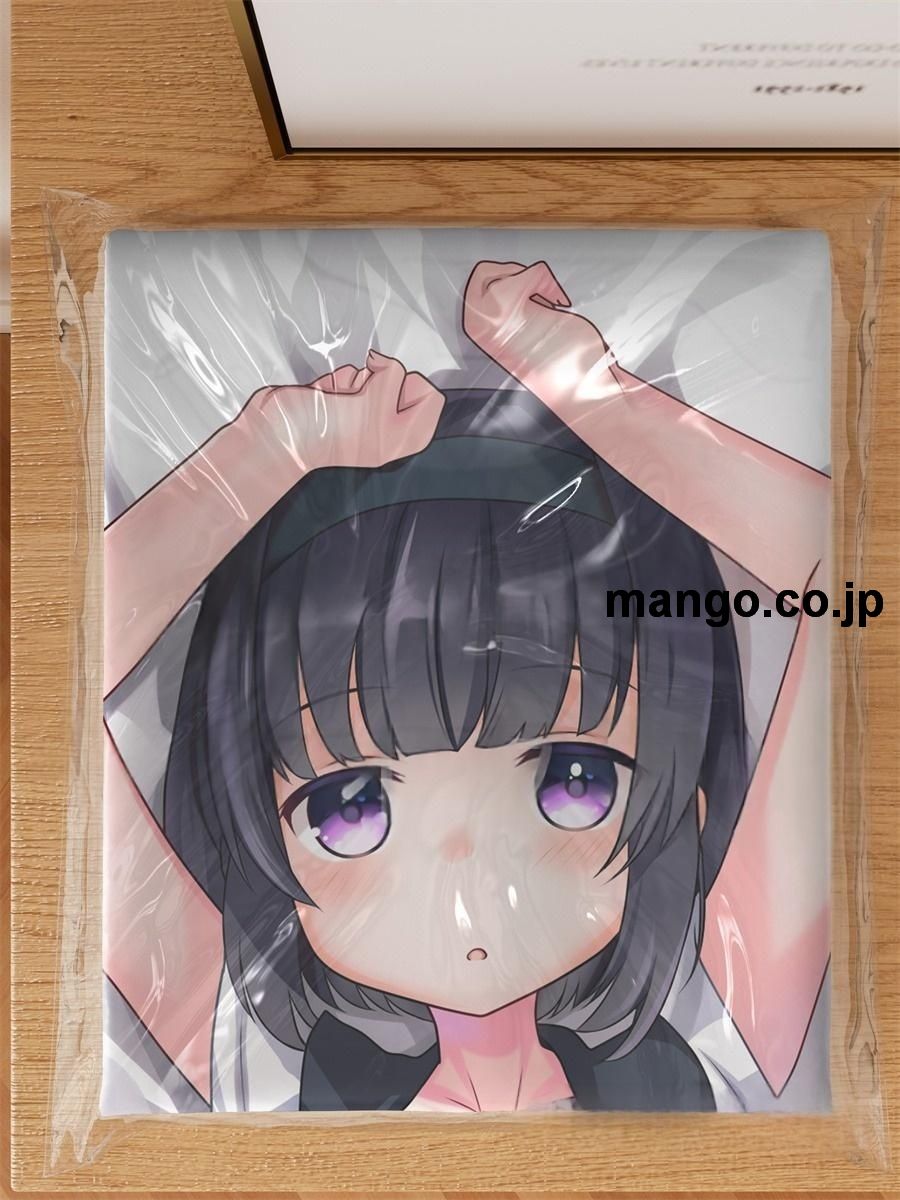 【抱き枕カバー / 等身大】 アニメ抱き枕カバー思春期JCの血は極上てこな大型クッションキャラクターグッズPVC製コレクション用｜等身大エアクッション ビッグサイズ PVC製 アニメグッズ 3