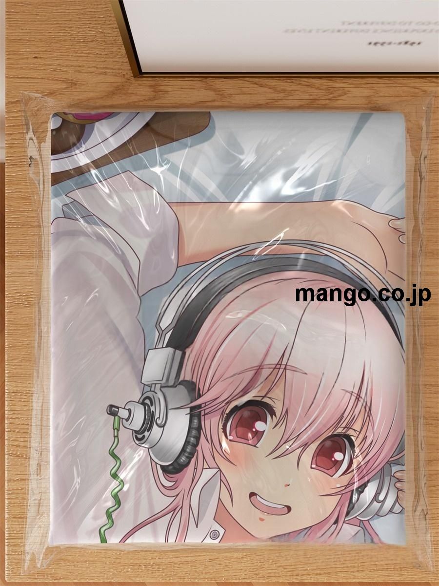 【抱き枕カバー / 等身大】 アニメ抱き枕カバーすーぱーそに子彼シャツ大型クッションキャラクターグッズPVC製コレクション用 ビッグサイズ 等身大クッション 立体キャラクターアイテム 3