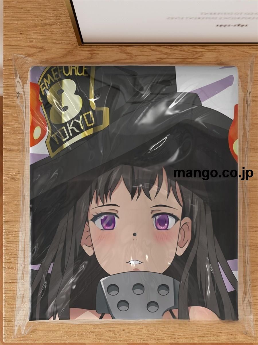 【抱き枕カバー / 等身大】 アニメ抱き枕カバー【炎炎ノ消防隊】茉希尾瀬大型クッションキャラクターグッズPVC製コレクション用｜空気ビニール製 等身大抱き枕 コレクション向けグッズ 3