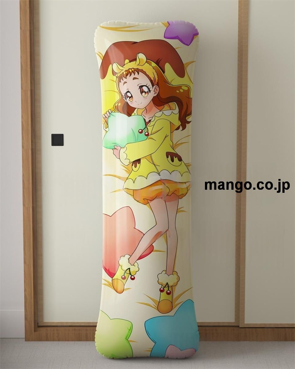 【抱き枕カバー / 等身大】 アニメ抱き枕カバーキラキラ☆プリキュアアラモードひまり＆あおい大型クッションキャラクターグッズPVC製コレクション用 等身大ビニールクッション 抱き枕 アニメ・キャラグッズ 2