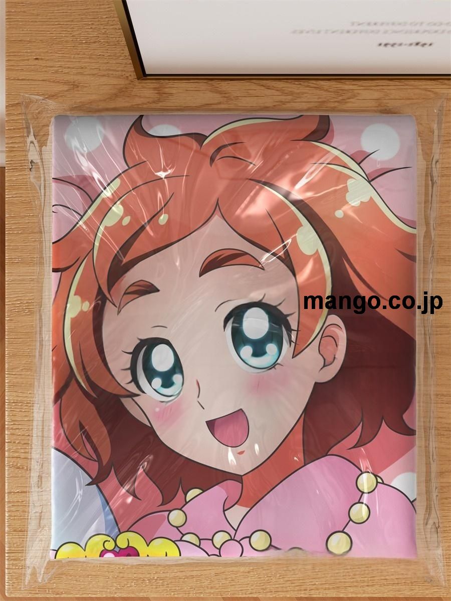 【抱き枕カバー / 等身大】 アニメ抱き枕カバープリキュアシリーズはるか＆みなみ大型クッションキャラクターグッズPVC製コレクション用｜PVC エアクッション 等身大サイズ 立体ディスプレイ 3