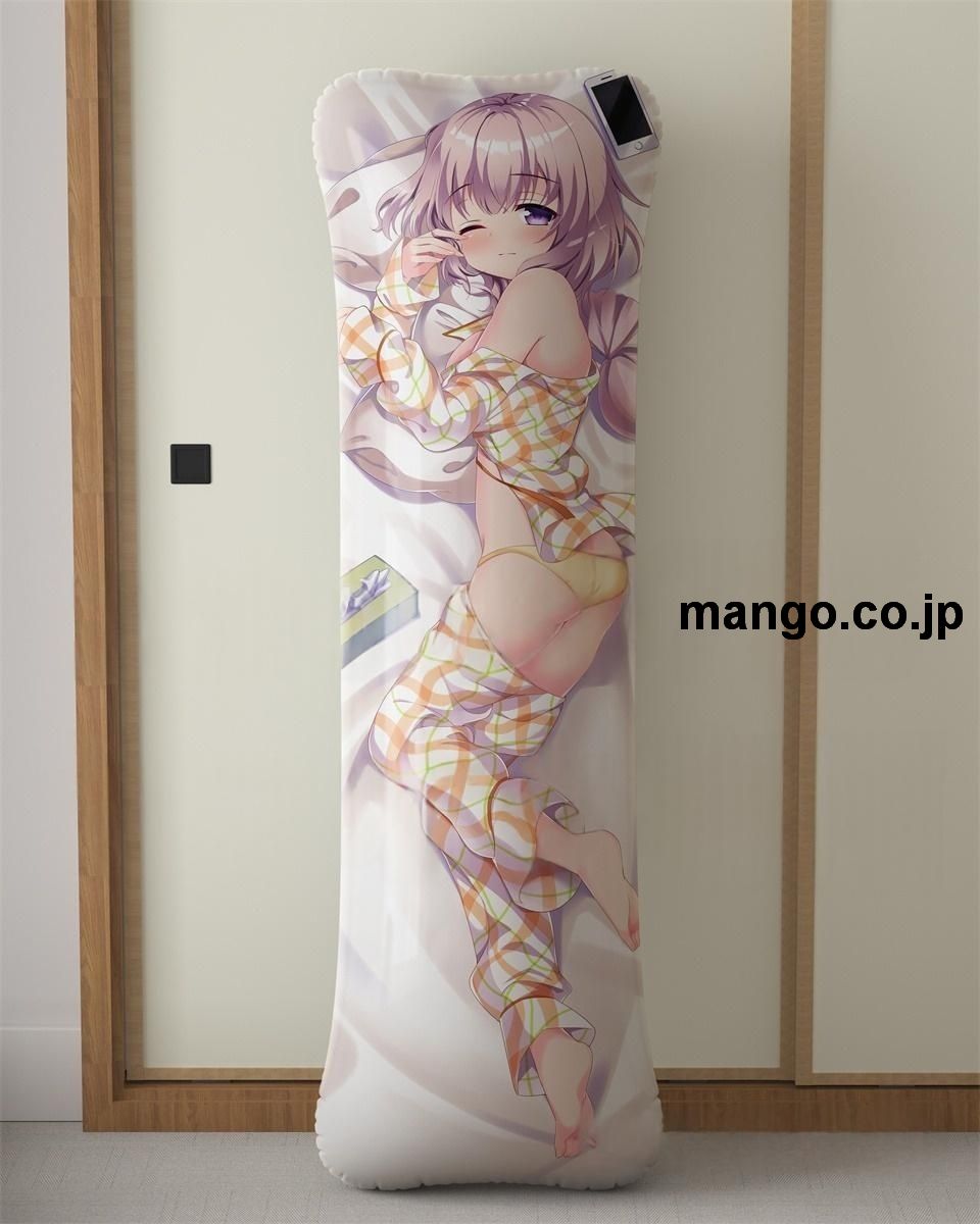 【抱き枕カバー / 等身大】 アニメ抱き枕カバー【駅メモ！】新居浜ありす大型クッションキャラクターグッズPVC製コレクション用｜PVC エアクッション 等身大サイズ 立体ディスプレイ 2