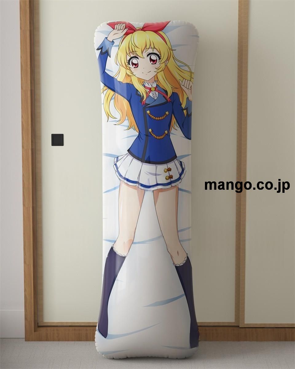 【抱き枕カバー / 等身大】 アニメ抱き枕カバーアイカツ!星宮いちご大型クッションキャラクターグッズPVC製コレクション用 等身大ビニールクッション 抱き枕 アニメ・キャラグッズ