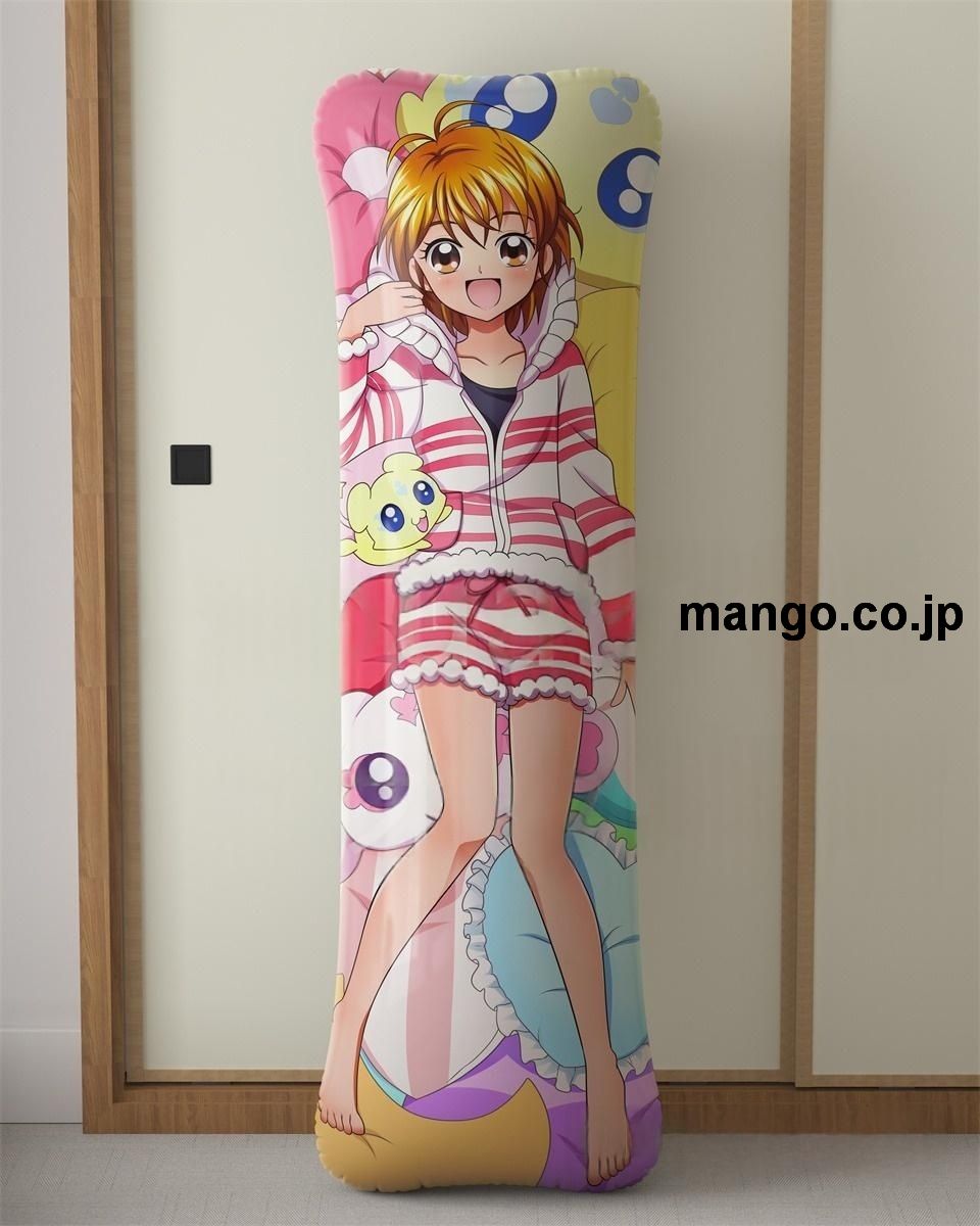 【抱き枕カバー / 等身大】 アニメ抱き枕カバーキラキラ☆プリキュアアラモードなぎさ＆ほのか大型クッションキャラクターグッズPVC製コレクション用 等身大 抱き枕 空気ビニール製 キャラクターグッズ