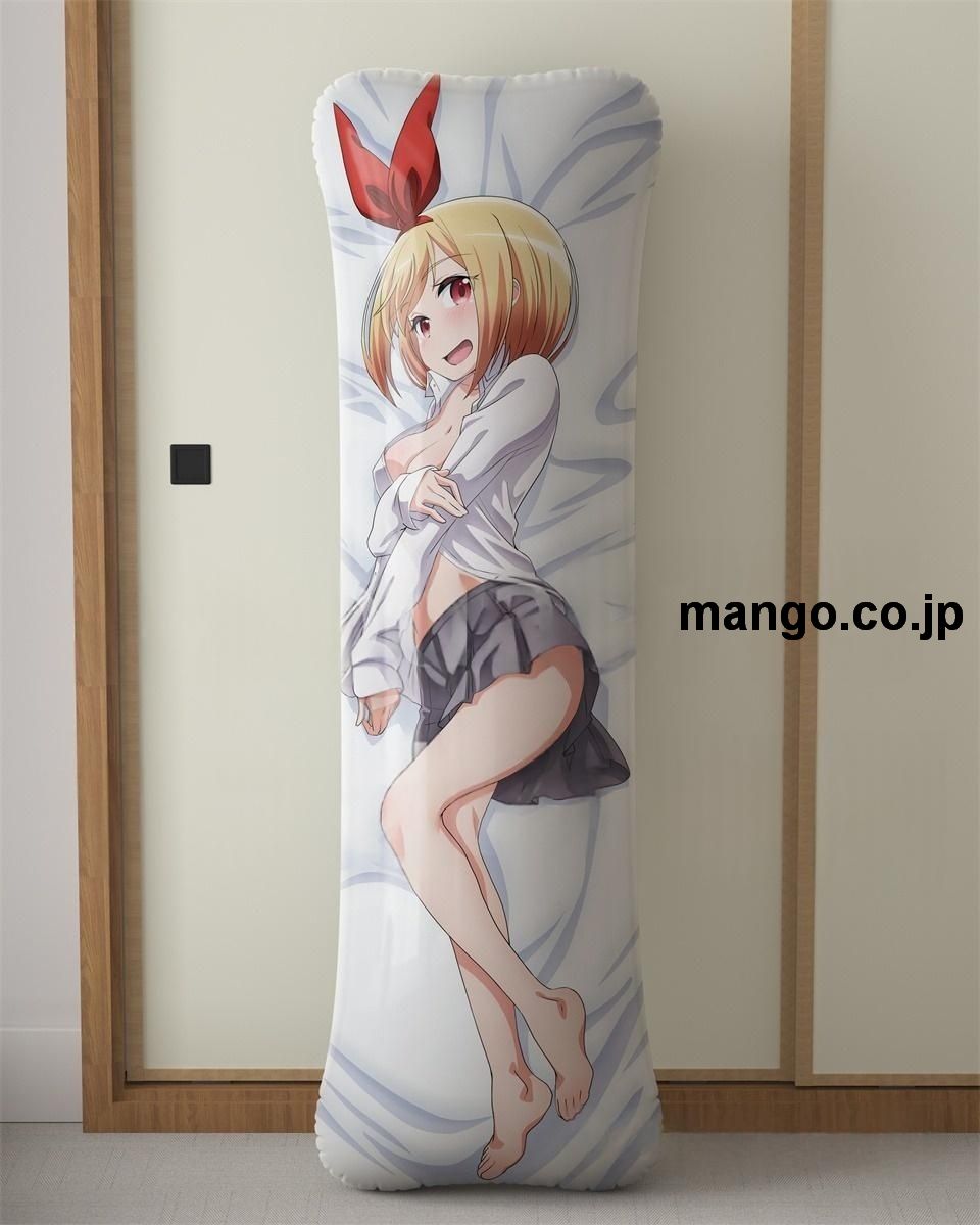 【抱き枕カバー / 等身大】 アニメ抱き枕カバー【ライフル イズ ビューティフル】小倉ひかり大型クッションキャラクターグッズPVC製コレクション用｜PVC エアクッション 等身大サイズ 立体ディスプレイ 2
