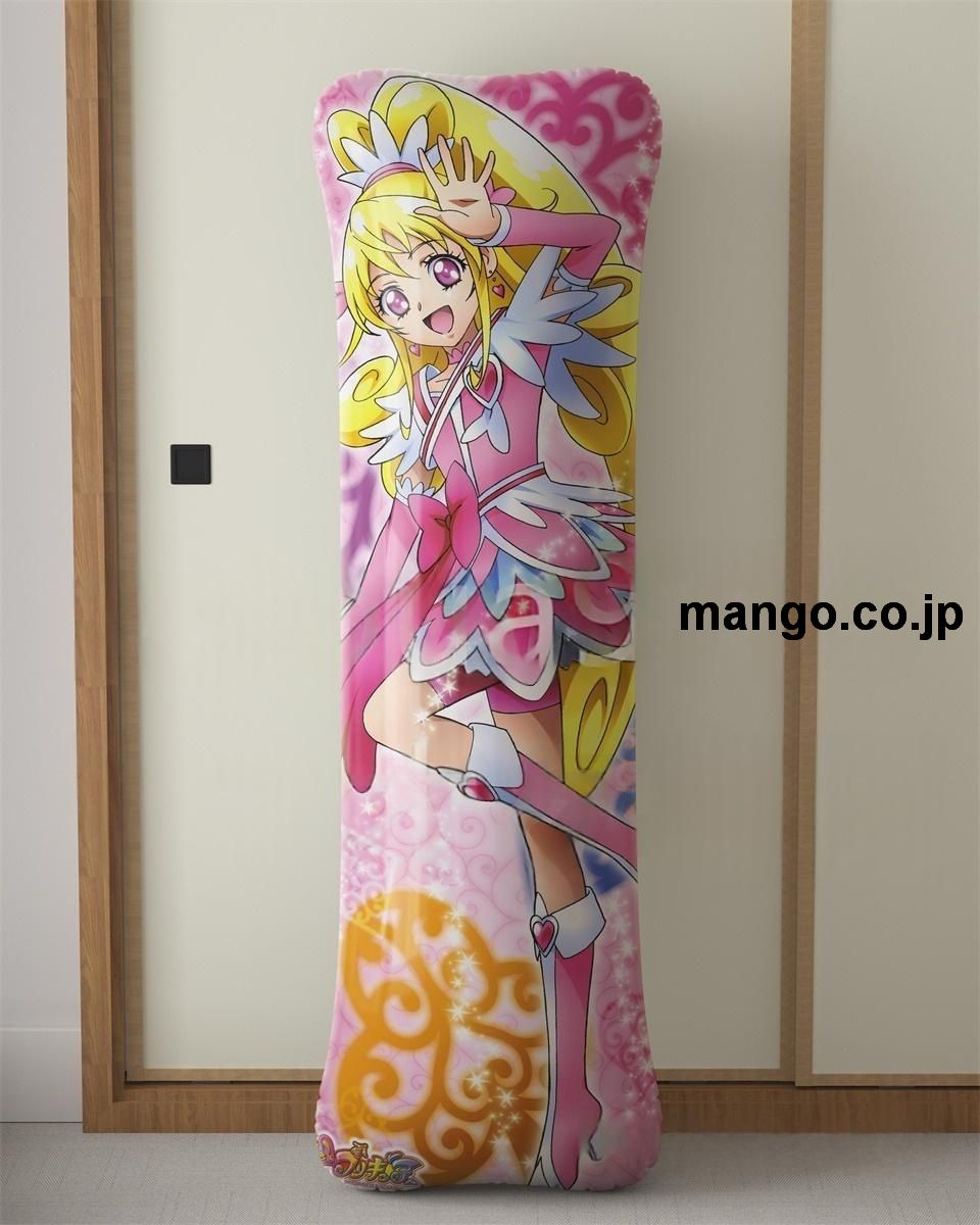 【抱き枕カバー / 等身大】 アニメ抱き枕カバープリキュア大型クッションキャラクターグッズPVC製コレクション用 ビッグサイズ 等身大クッション 立体キャラクターアイテム