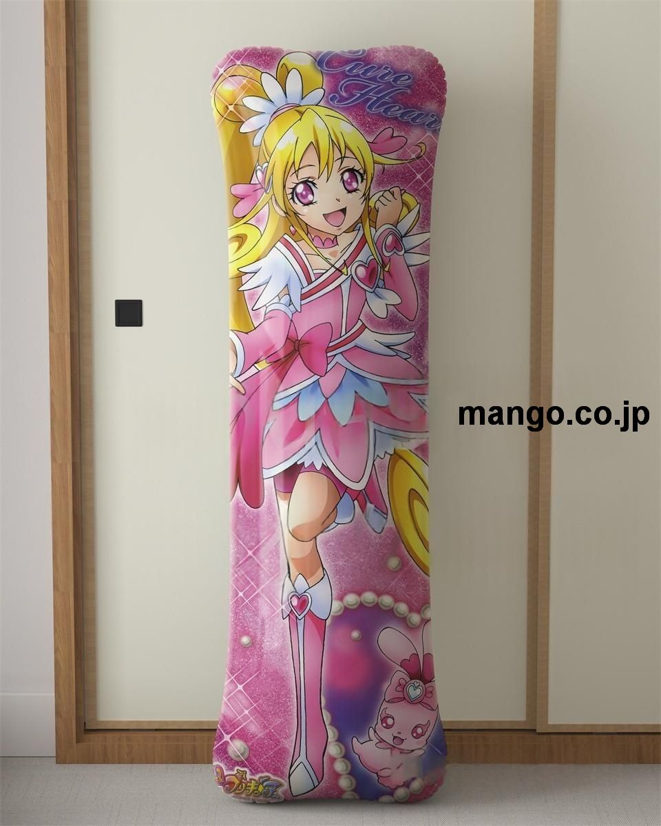 【抱き枕カバー / 等身大】 アニメ抱き枕カバープリキュア大型クッションキャラクターグッズPVC製コレクション用 ビッグサイズ 等身大クッション 立体キャラクターアイテム 2