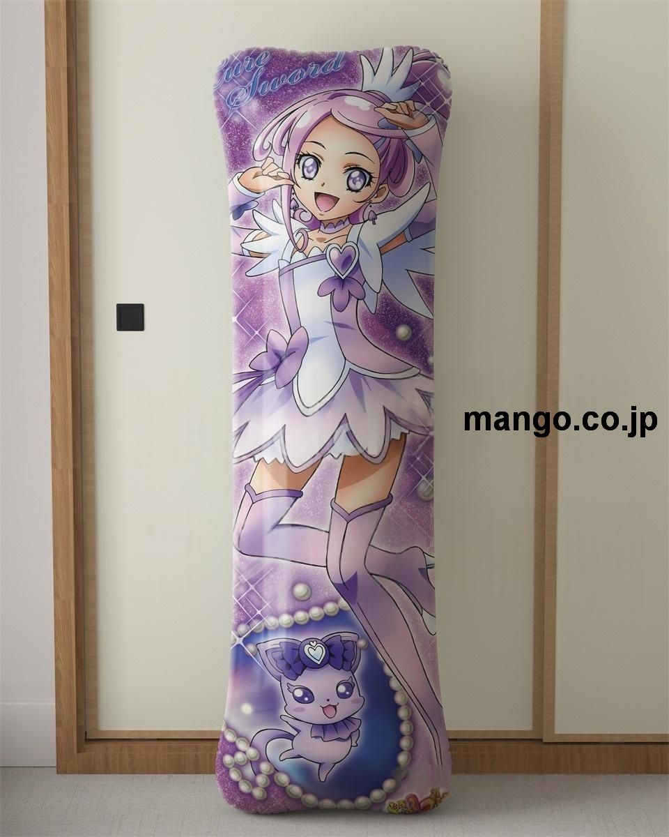 【抱き枕カバー / 等身大】 アニメ抱き枕カバープリキュア大型クッションキャラクターグッズPVC製コレクション用｜空気ビニール製 等身大抱き枕 コレクション向けグッズ 2