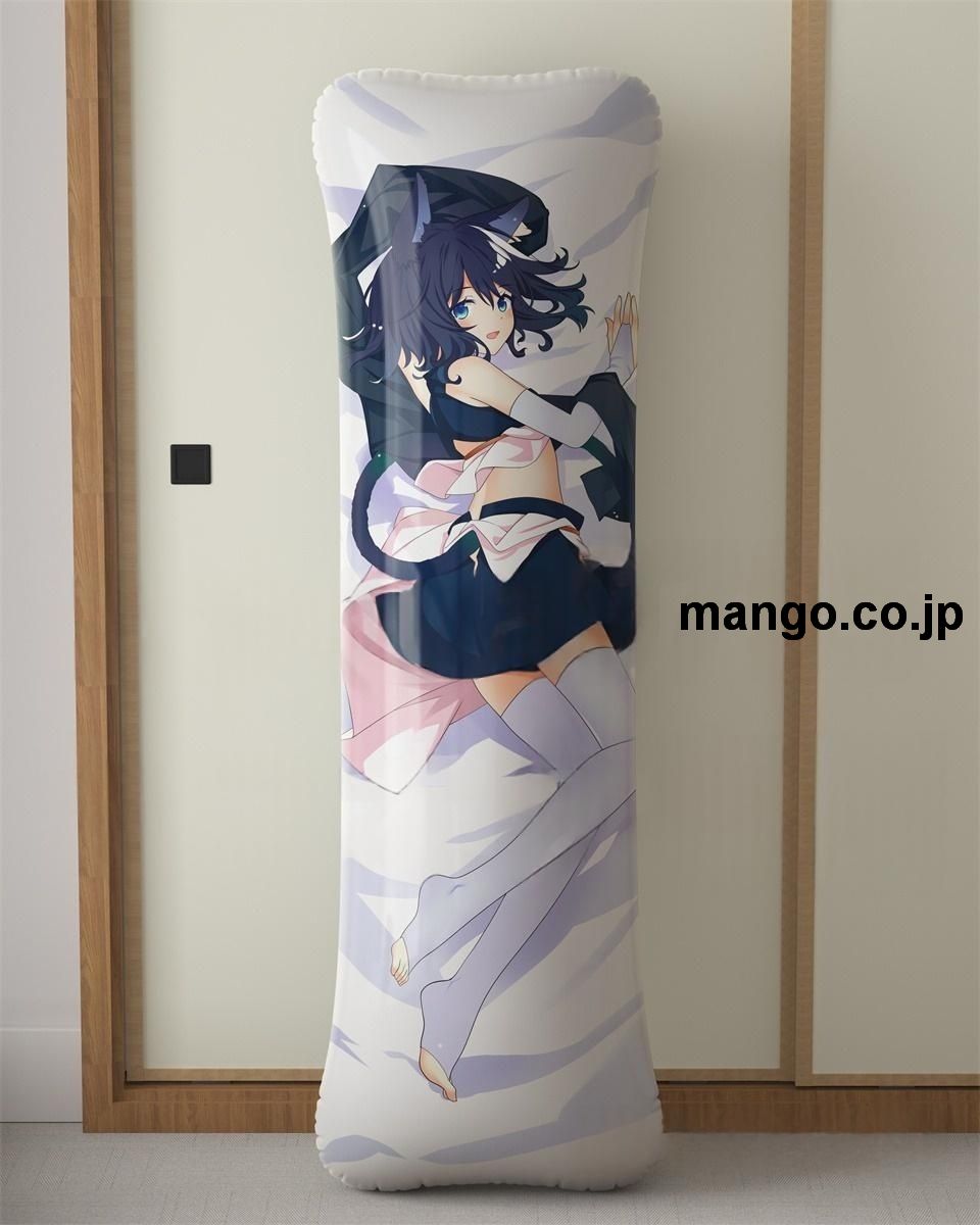 【抱き枕カバー / 等身大】 アニメ抱き枕カバー【転生したら剣でした】るろお描き下ろしフラン大型クッションキャラクターグッズPVC製コレクション用 等身大 抱き枕 空気ビニール製 キャラクターグッズ 2
