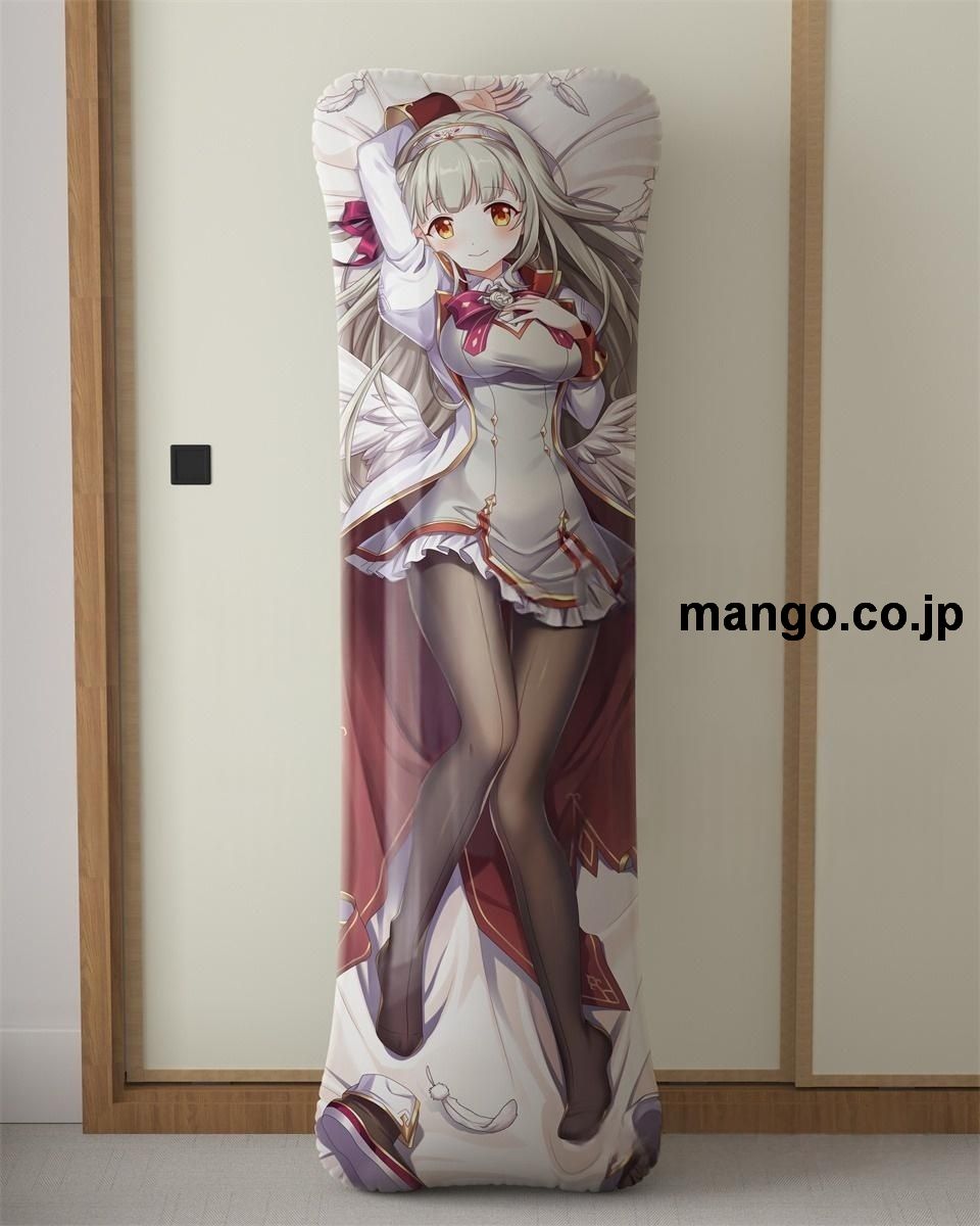 【抱き枕カバー / 等身大】 アニメ抱き枕カバー【白猫プロジェクト】ルウシェ大型クッションキャラクターグッズPVC製コレクション用 ビッグサイズ 等身大クッション 立体キャラクターアイテム