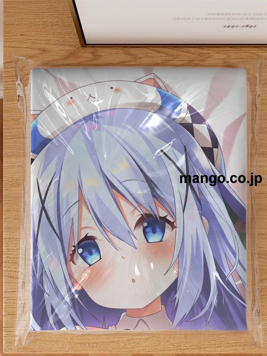 【抱き枕カバー / 等身大】 アニメ抱き枕カバー【ご注文はうさぎですか？】チノちゃん大型クッションキャラクターグッズPVC製コレクション用｜空気ビニール製 等身大抱き枕 コレクション向けグッズ 3