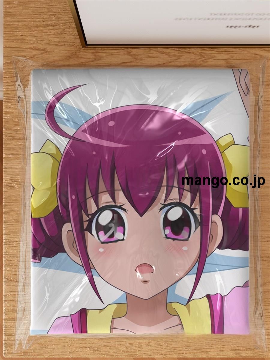 【抱き枕カバー / 等身大】 アニメ抱き枕カバー「スマイルプリキュア」星空みゆきキュアハッピー大型クッションキャラクターグッズPVC製コレクション用 等身大 抱き枕 空気ビニール製 キャラクターグッズ 3