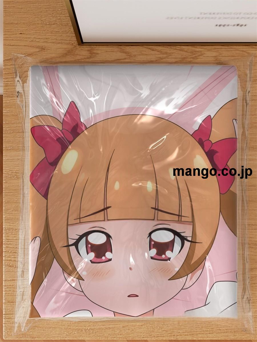 【抱き枕カバー / 等身大】 アニメ抱き枕カバー【HUGっと！プリキュア】えみるキュアマシェリ大型クッションキャラクターグッズPVC製コレクション用 ビッグサイズ 等身大クッション 立体キャラクターアイテム 3