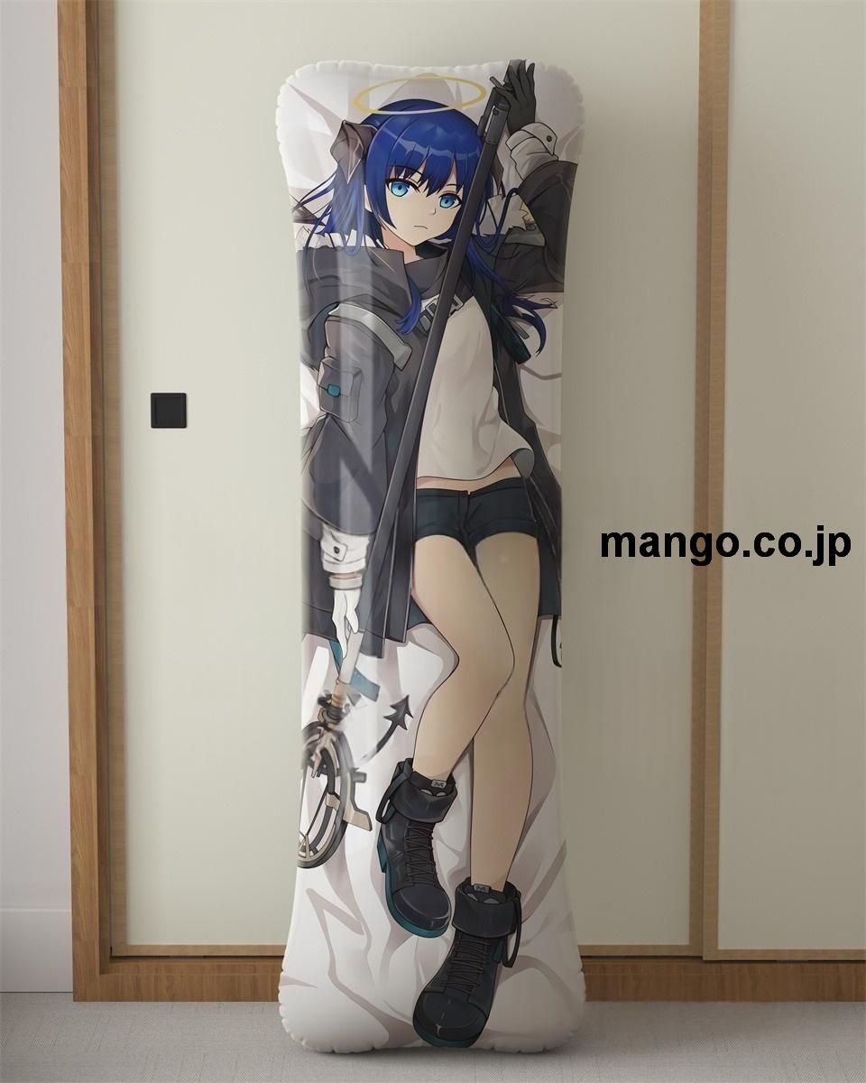 【抱き枕カバー / 等身大】 アニメ抱き枕カバーアークナイツモスティマ大型クッションキャラクターグッズPVC製コレクション用｜空気ビニール製 等身大抱き枕 コレクション向けグッズ