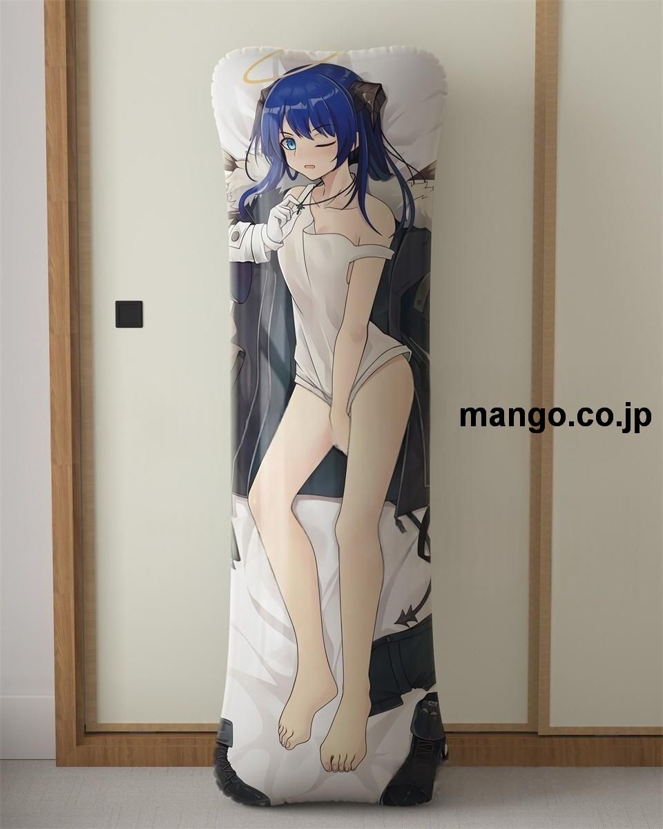 【抱き枕カバー / 等身大】 アニメ抱き枕カバーアークナイツモスティマ大型クッションキャラクターグッズPVC製コレクション用｜空気ビニール製 等身大抱き枕 コレクション向けグッズ 2