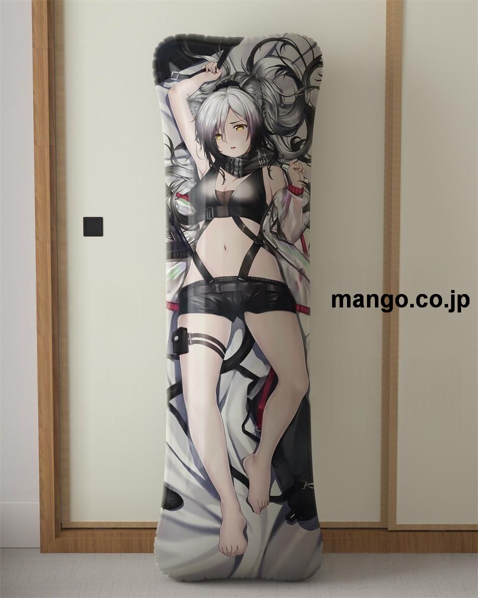 【抱き枕カバー / 等身大】 アニメ抱き枕カバーアークナイツシュヴァルツ大型クッションキャラクターグッズPVC製コレクション用｜PVC エアクッション 等身大サイズ 立体ディスプレイ