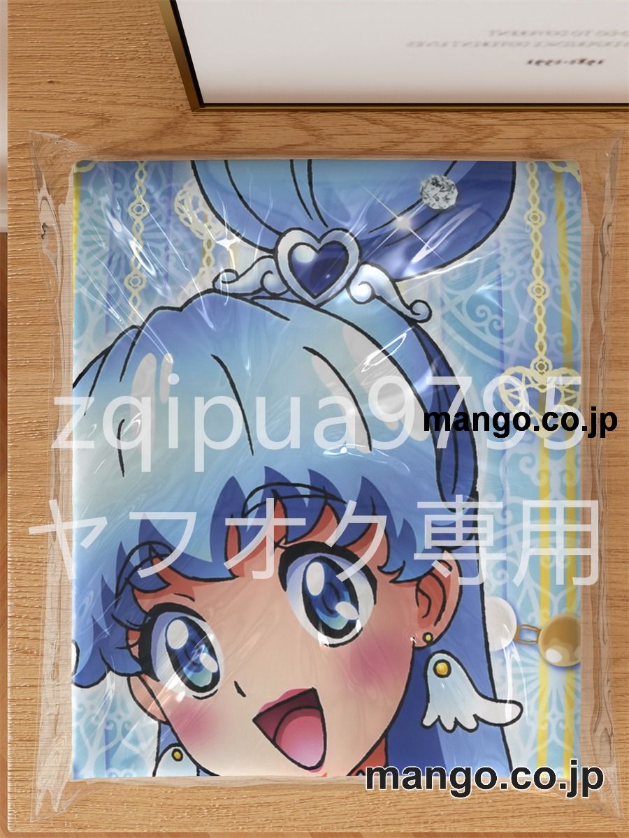 【抱き枕カバー / 等身大】 アニメ抱き枕カバーハピネスチャージプリキュア！愛乃めぐみ&白雪ひめ大型クッションキャラクターグッズPVC製コレクション用｜空気ビニール製 等身大抱き枕 コレクション向けグッズ 3