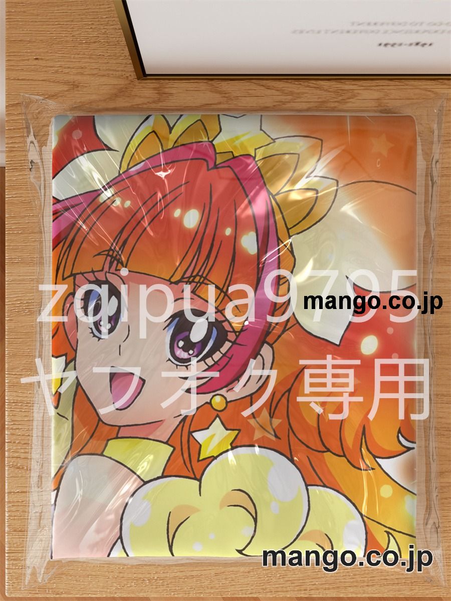 【抱き枕カバー / 等身大】 アニメ抱き枕カバーＧｏ！プリンセスプリキュア大型クッションキャラクターグッズPVC製コレクション用 ビッグサイズ 等身大クッション 立体キャラクターアイテム 3